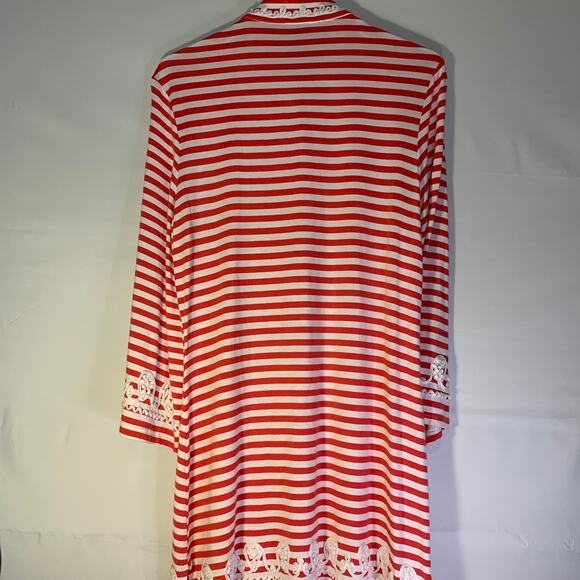 Womens V Cristina striped dress size Large excellent condition - Picture 4 of 7
